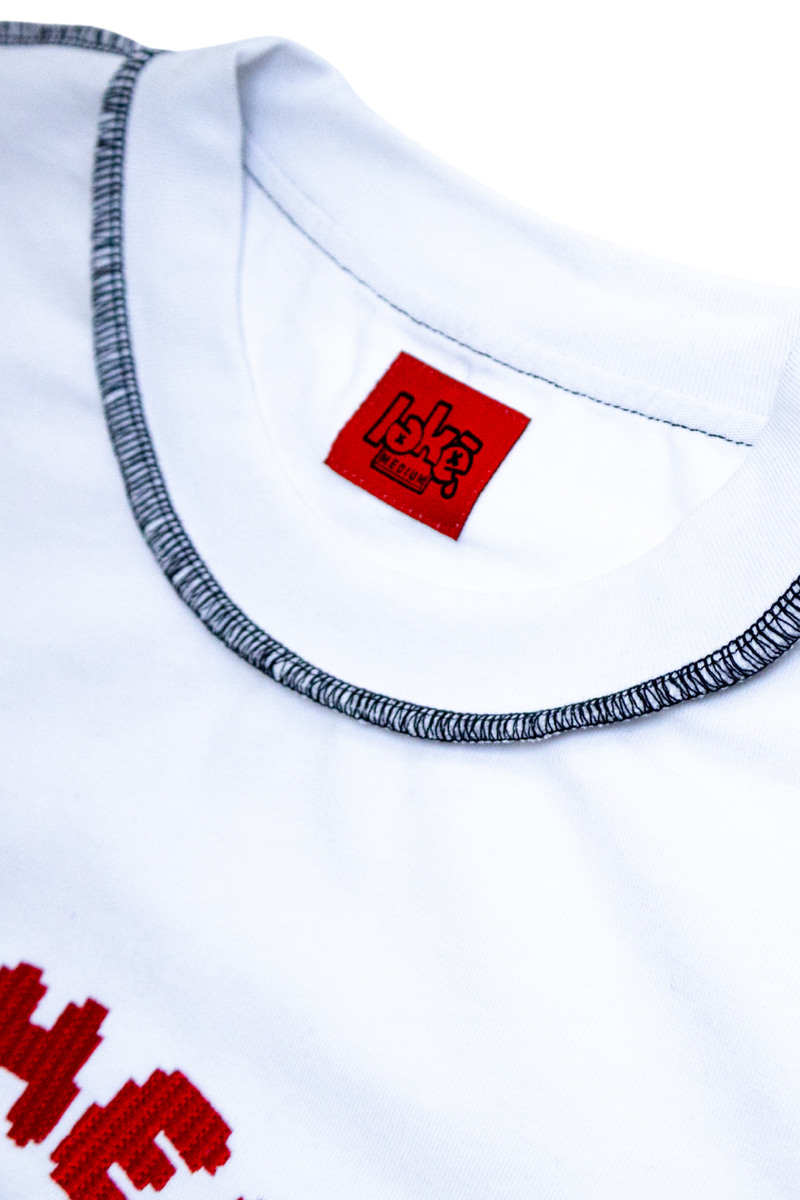 Pitches Be Trippin' Contrast Stitch Long Sleeve Tee