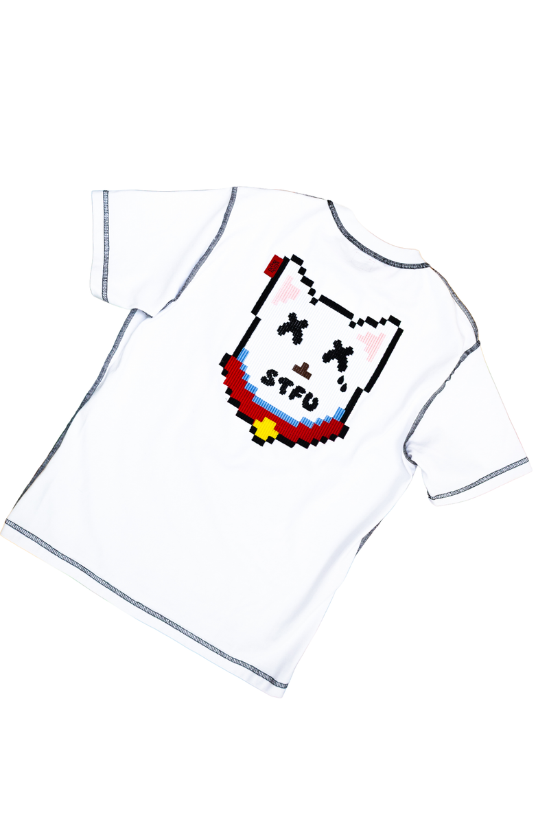STFU Pixel Cat Tee